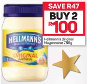 Hellmann’s Original Mayonnaise-2x789g