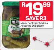 Maimi Cocktail Gherkins-265g Each