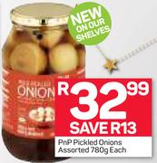 PnP Pickled Onions-780g Each