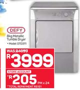 Defy 8kg Metallic Tumble Dryer DTD311