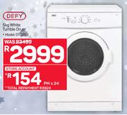 2Defy 5kg White Tumble Dryer DTD258