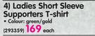 Springbok Ladies Short Sleeve Supporters T-Shirts-Each