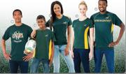 Springbok Ladies Short Sleeve Supporters T-Shirts-Each