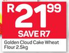 Golden Cloud Cake Wheat Flour-2.5Kg
