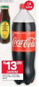 Coca-Cola Less Sugar Non Returnable Bottle-1.5Ltr