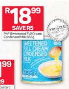 PnP Sweetened Full Cream Condensed Milk-385g