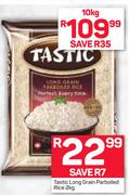 Tastic Long Grain Parboiled Rice-10Kg