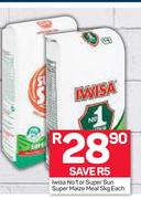 Iwisa No.1 Or Super Sun Super Maize Meal-5Kg Each