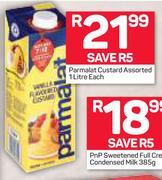 Parmalat Custard Assorted-1Ltr Each