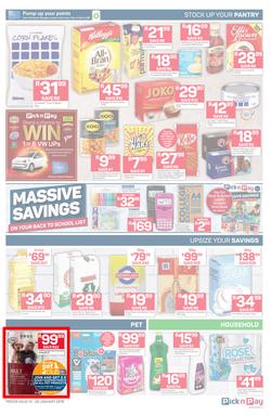 Pick n Pay  Gauteng, Free State, North West, Mpumalanga, Limpopo and Northern Cape : Unbeatable Savings  (14 Jan - 20 Jan 2019), page 3