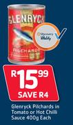 Glenryck Pilchards In Tomato Or Hot Chilli Sauce-400g Each