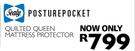 Sealy PosturePocket Quilted Queen Mattress Protector