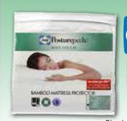Sealy PosturePedic Bamboo Three Quarter Mattress Protector