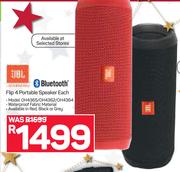 JBL Bluetooth Flip 4 Portable Speaker OH4365/OH4362/OH4364-Each