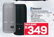 Volkano Bluetooth Fabricate Series Speaker VK-3452-BK/VK-3452-GR