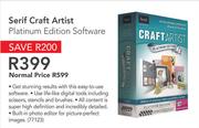 Serif Craft Artist Platinum Edition Software