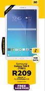 Samsung Galaxy Tab E 4GB Data 3G