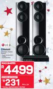 LG Bluetooth DVD Home Theatre System 1000WLHD677