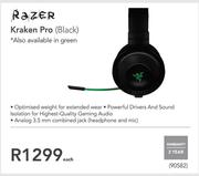 Razer Kraken Pro Black-Each