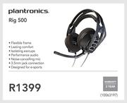 Plantronics Rig 500