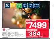 LG 49" (124cm) Full HD Smart TV 49LK5400