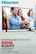 Hisense 32" HD Ready LED TV LEDN32D50