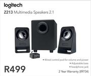 Logitech Z213 Multimedia Speakers 2.1