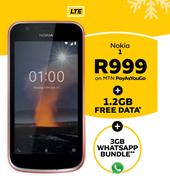 Nokia 1 LTE-On MTN Pay As You Go 