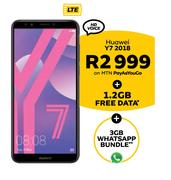 Huawei Y7 2018 LTE-On MTN Pay As You Go 