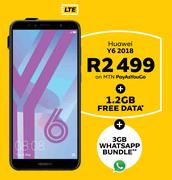 Huawei Y6 2018 LTE-On MTN Pay As You Go