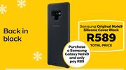 Samsung Original Note9 Silicon Cover Black