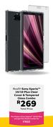 Roxfit Sony Xperia 10/10 Plus Clear Cover & Tempered Glass Combo