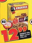 Knorrox Soya Mince Assorted Pack-400g