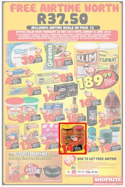 Shoprite Gauteng : Low Prices ( 22 May - 08 Jun 2014 ), page 4