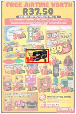 Shoprite Gauteng : Low Prices ( 22 May - 08 Jun 2014 ), page 4
