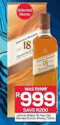 Johnnie Walker 18 Year Old Blended Scotch Whisky-750ml