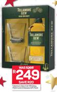 Tullamore Dew Irish Whiskey-750ml & 2 Glasses Gift Pack