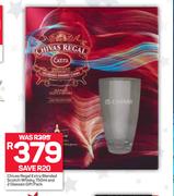 Chivas Regal Extra Blended Scotch Whisky-750ml & 2 Glasses Gift Pack