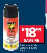 Raid Insecticide Assorted-300ml Each