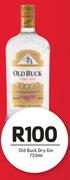 Old Buck Dry Gin-750ml