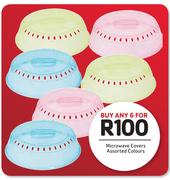 Microwave Covers In Assorted Colours-For Any 6