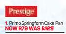 Prestige Primo Springform Cake Pan
