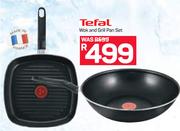 Tefal Wok And Grill Pan Set