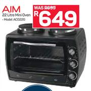 Aim 22L mini Oven ACO22G