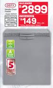 Defy 195L Metallic Chest Freezer DMF451
