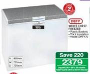 Defy 195Ltr White Chest Freezer DMF470