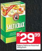 Bakers Salticrax-400g Each