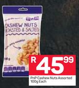 PnP Cashew Nuts-100g Each