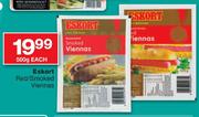 Eskort Red/Smoked Viennas-500gm Each
