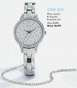 Minx Watch & Scarlet Bracelet Set